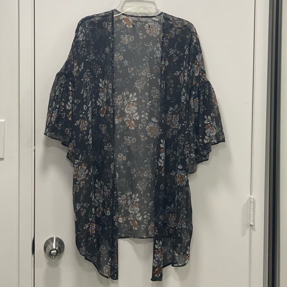Floral Print Cardigan - Picture 1 of 5